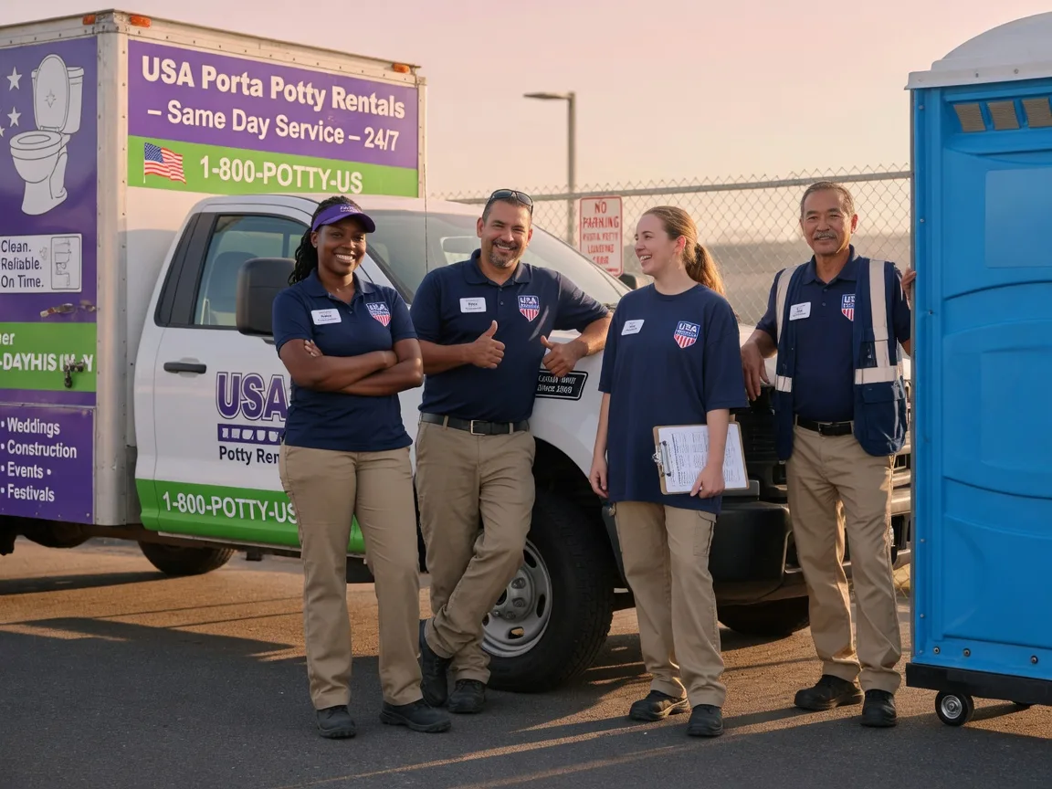 Porta Potty Rental company in Saint Leonard, MD